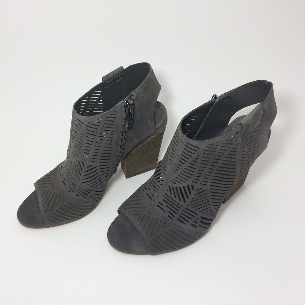 Shady Grey True Suede Vince Camuto SZ 8.5